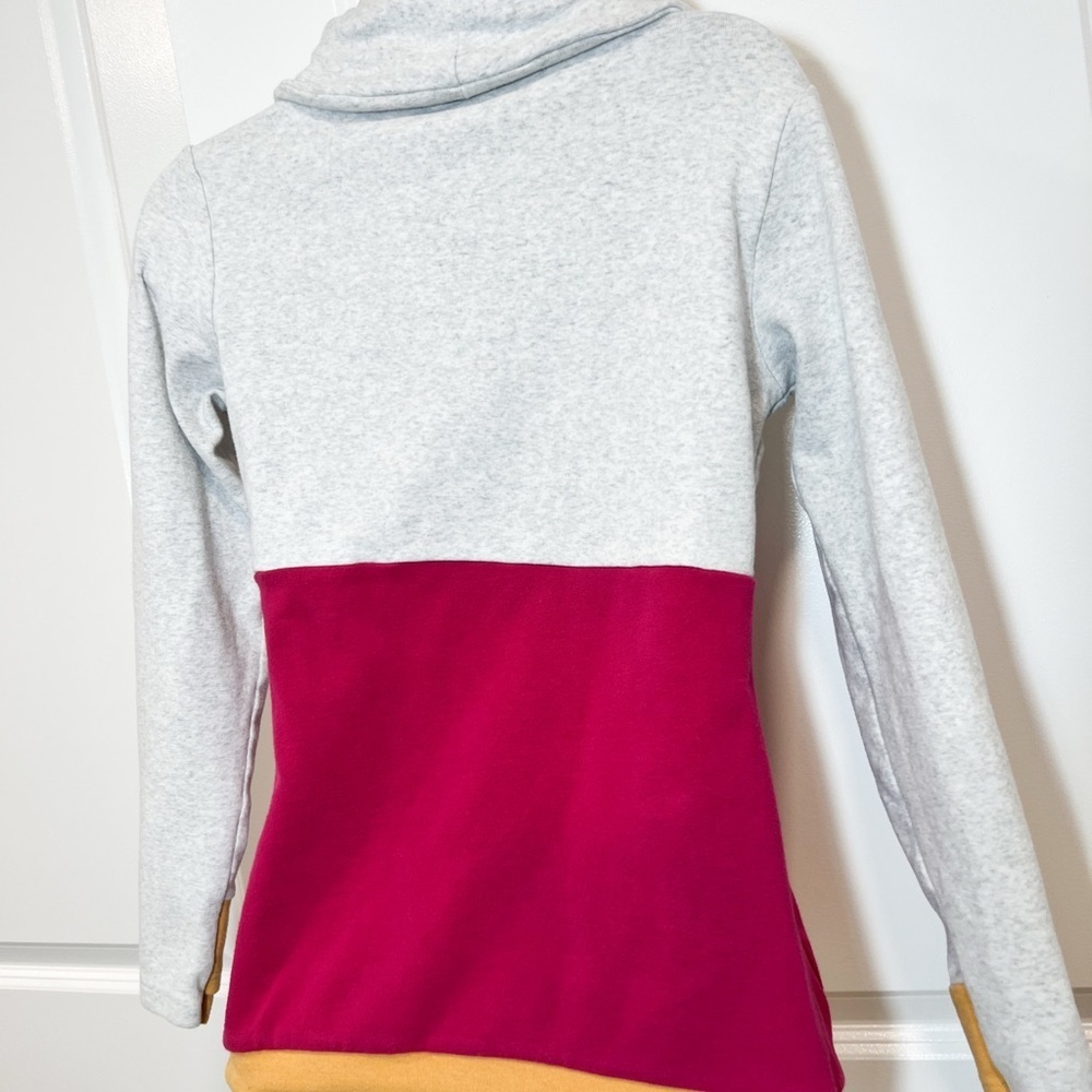 & by Sydney Colorblock Cowl Neck Hoodie – Women’s XS - Picture 4 of 5